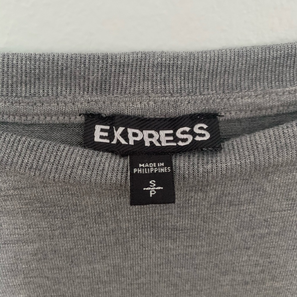 Express Ruffle Front T-shirt - Picture 2 of 2